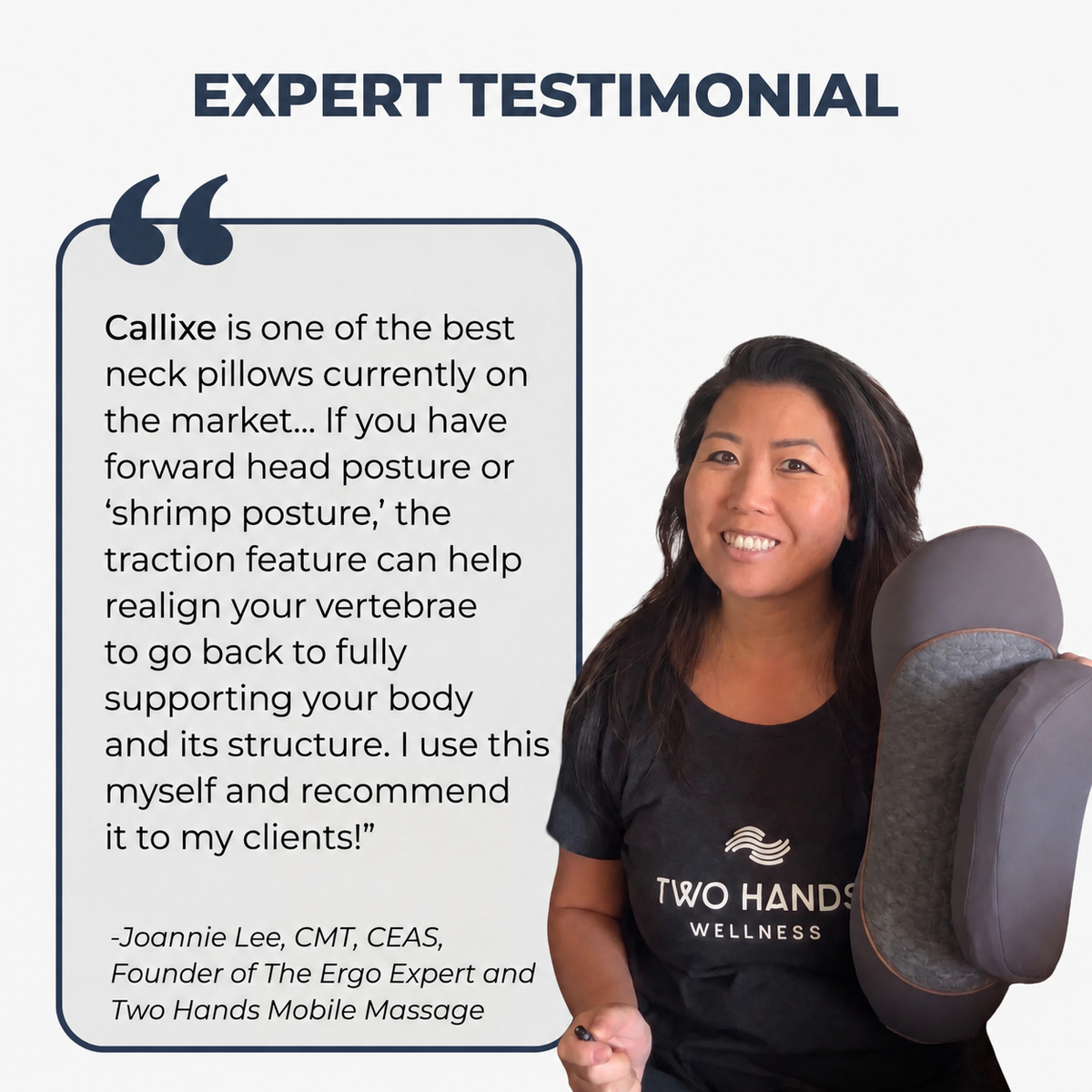 Thera Pillow™ Official | Heated Neck Traction Massager