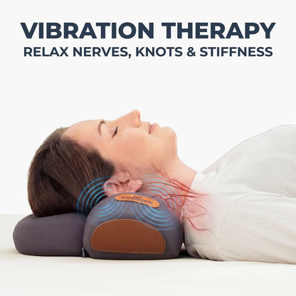 Thera Pillow™ Official | Heated Neck Traction Massager