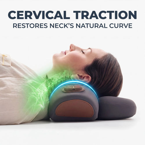 Thera Pillow™ Official | Heated Neck Traction Massager